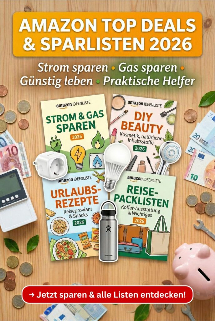 Inges Smart Shop – Geld sparen, verdienen & clever leben
Hallo, ich bin Inge! Hier findest du meine ehrlichen Empfehlungen zu den besten Deals & Tools für mehr Geld im Alltag : Reselling-Hacks, Second-Hand-Flips, smarte Elektronik, Fitness & Vitalstoffe, Reisen günstig buchen, E-Bikes, Kaffeevollautomaten, Heißluftfritteusen und vieles mehr. Schau dich um, kauf entspannt & unterstütze meinen Content! 🚀